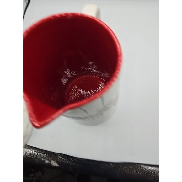 Spectrum Designz Ceramic Pitcher Christmas Ornaments Paint Stoneware 52 oz. New - Picture 8 of 9